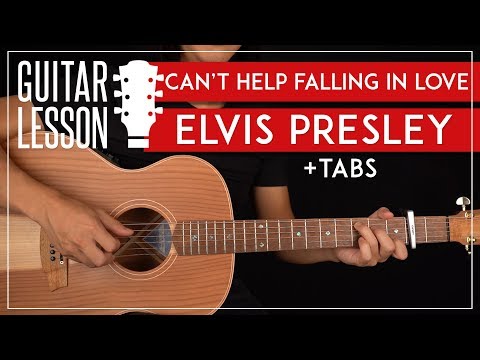 Can&#039;t Help Falling In Love Guitar Tutorial 🎸Elvis Presley Guitar Lesson |Fingerpicking Chords + TAB|