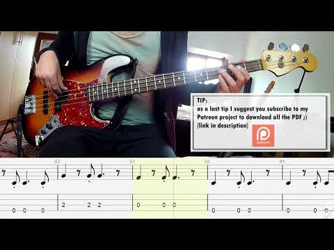 Wicked Game - Chris Isaak BASS COVER + PLAY ALONG TAB + SCORE