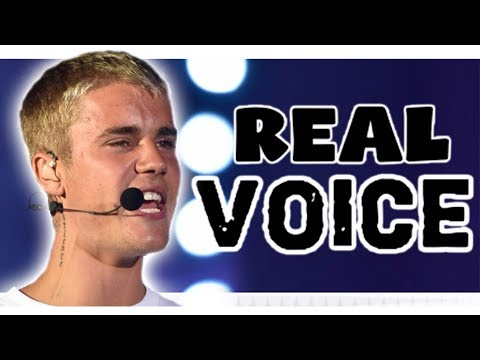 WITH vs WITHOUT AUTOTUNE [Justin Bieber]