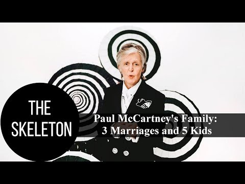 Paul McCartney&#039;s Family: 3 Marriages and 5 Kids