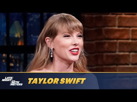 Taylor Swift Full Interview on Late Night with Seth Meyers