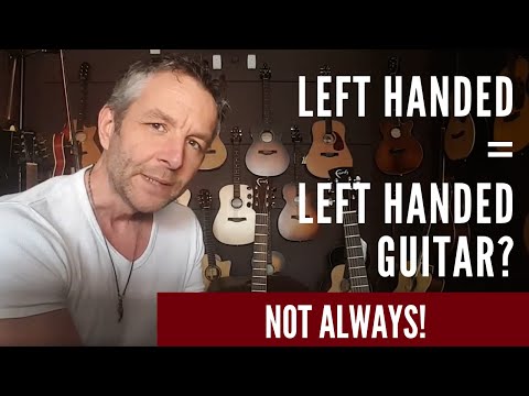 I Am Left Handed But Do I Need A Left Handed Guitar?