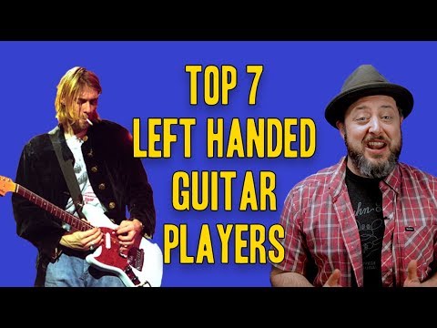 Top 7 Left Handed Guitar Players | Marty Schwartz