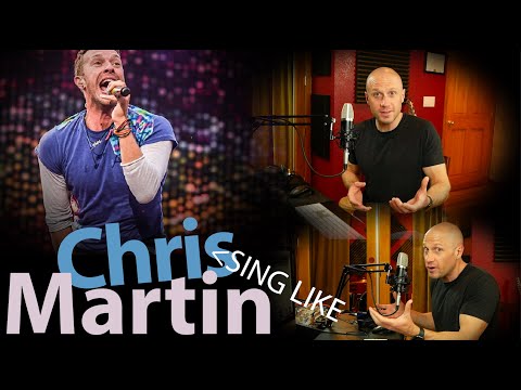 How to Sing Like Chris Martin. Coldplay. (A Soothing Energy, Subtle Mix) NOT a REACTION!