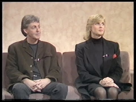Paul McCartney and Linda McCartney Interview On Wogan 1987
