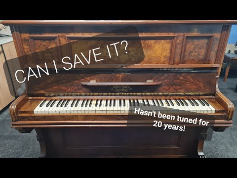 I save this old out of tune upright piano from being thrown away