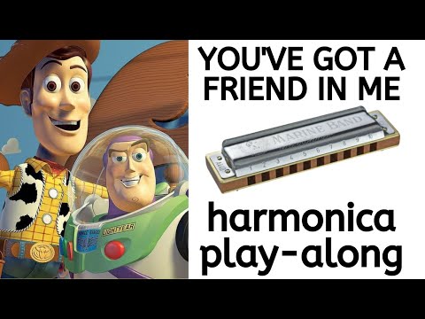 You’ve Got a Friend in Me (Toy Story) | Harmonica Lesson Play-Along