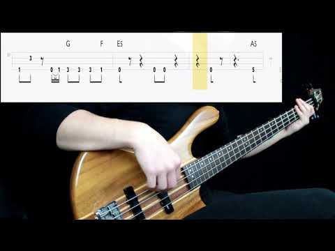 Alien Ant Farm - Smooth Criminal (Bass Cover) (Play Along Tabs In Video)