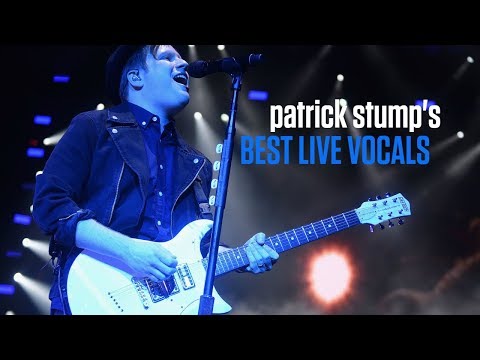Patrick Stump&#039;s Best Live Vocals
